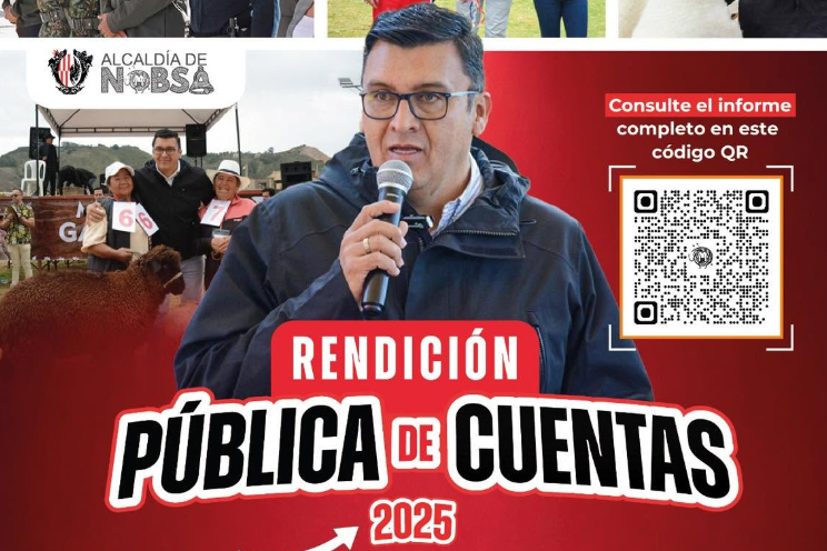 Nobsa convoca a jornada de rendición pública de cuentas 2026